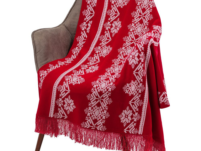 Плед Onego, красный