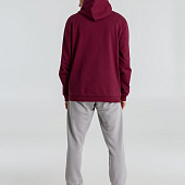 Толстовка с капюшоном унисекс Hoodie, бордовая