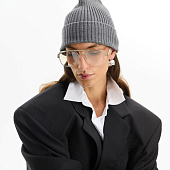 Шапка Bernard, серый меланж