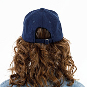 Бейсболка Woolridge, темно-синяя