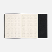 Ежедневник Petrus Flap, недатированный, черный