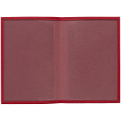 Обложка для паспорта Shall, красная