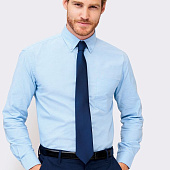 Рубашка мужская с длинным рукавом Boston, белая