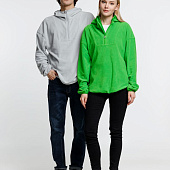 Анорак флисовый унисекс Fliska, зеленое яблоко