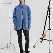 Куртка унисекс Oblako, голубая