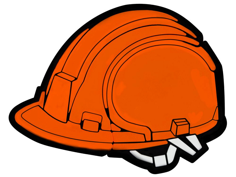 Флешка «Каска», оранжевая, 16 Гб