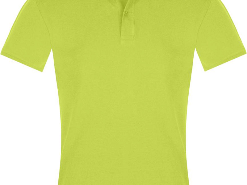 Рубашка поло мужская Perfect Men 180 зеленое яблоко