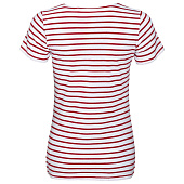 Футболка Miles Women белая с красным