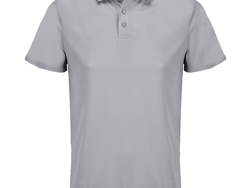 Рубашка поло унисекс Pitcher, серая