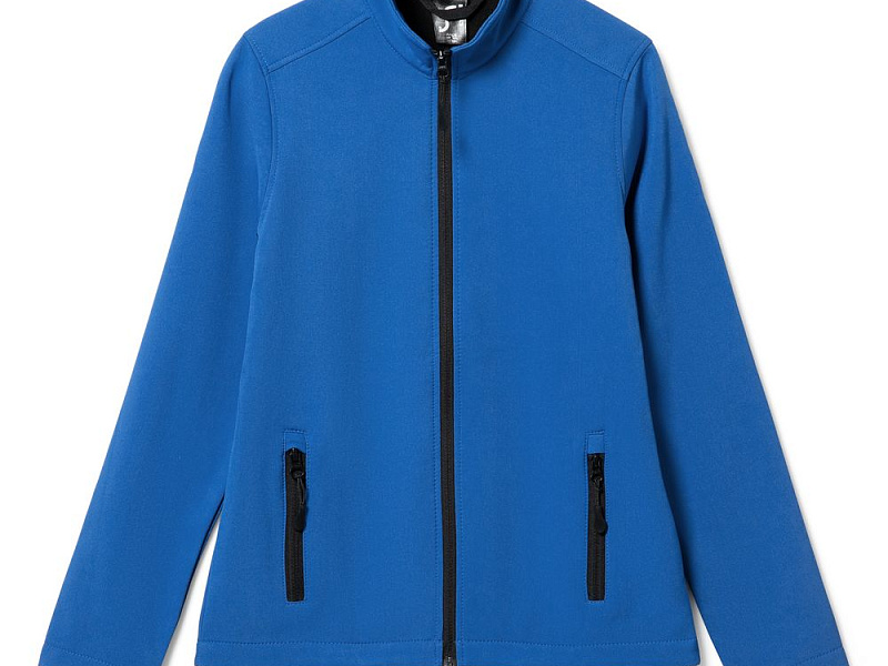 Куртка софтшелл женская Race Women ярко-синяя (royal)