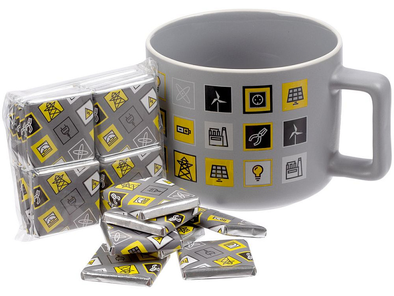 Набор с горьким шоколадом Industry, энергетика