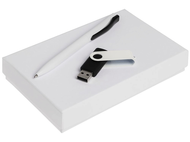 Набор Twist White, белый с черным, 8 Гб