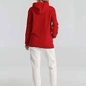 Толстовка с капюшоном унисекс Hoodie, красная