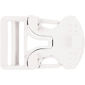 Застежка-пряжка односторонняя Triden, белый