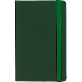 Блокнот Shall, в линейку, зеленый
