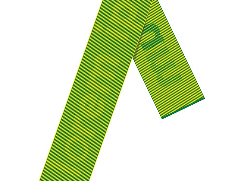 Шарф Fung XXL на заказ, акрил