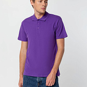Рубашка поло мужская Summer 170, темно-фиолетовая