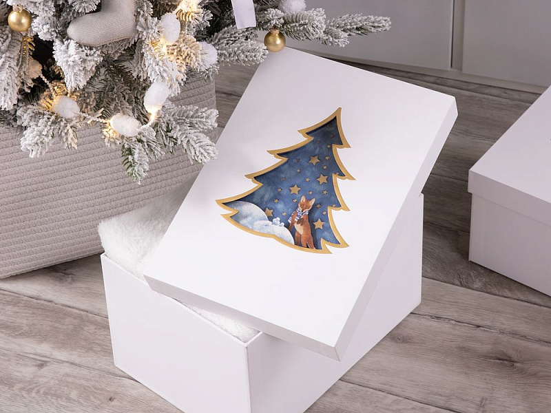 Коробка Christmas Tree, L