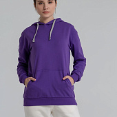 Толстовка с капюшоном Unit Kirenga, фиолетовая