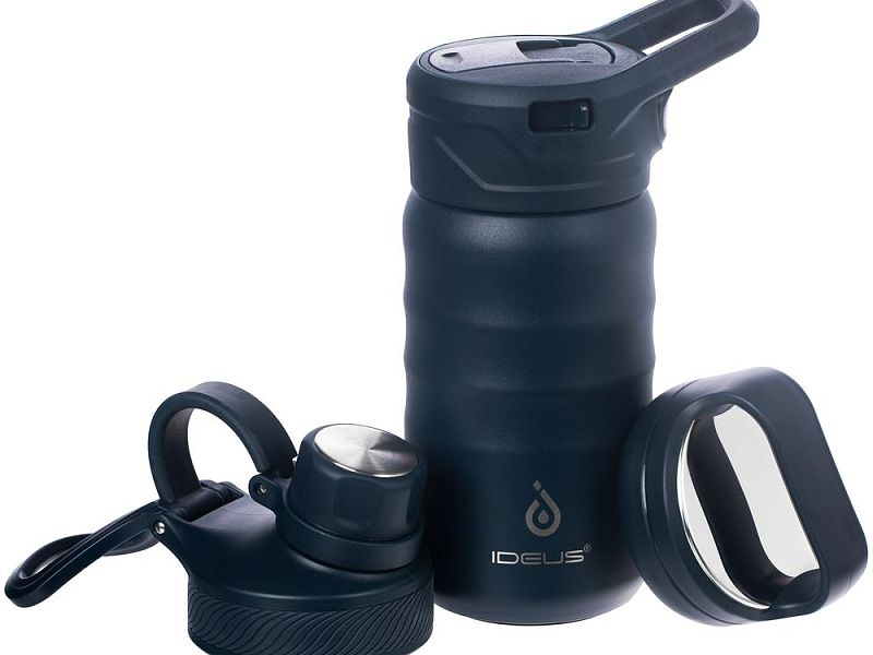 Термобутылка Fujisan, темно-синяя