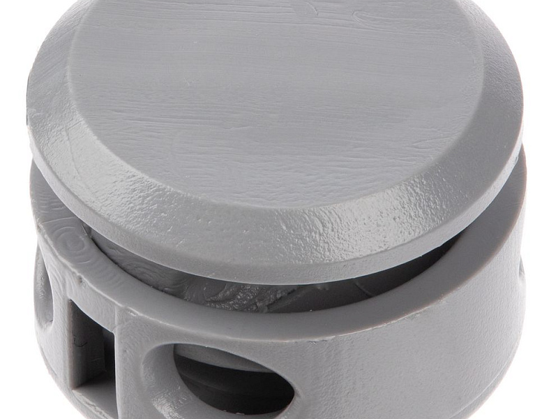 Двойной фиксатор для шнура Brogy, серый