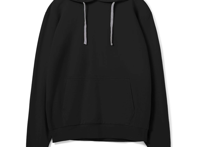 Толстовка с капюшоном Unit Kirenga, черная