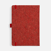 Блокнот Cork County, красный