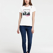 Футболка женская «Храброе сердце», белая