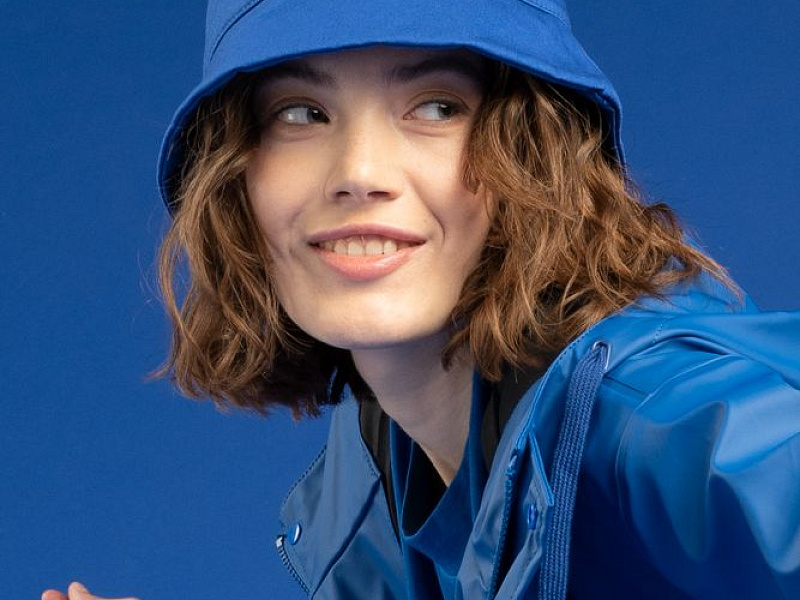 Панама C6, синяя