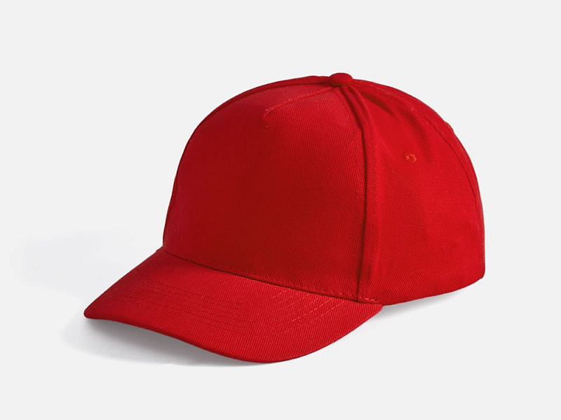 Бейсболка Long Beach, красная