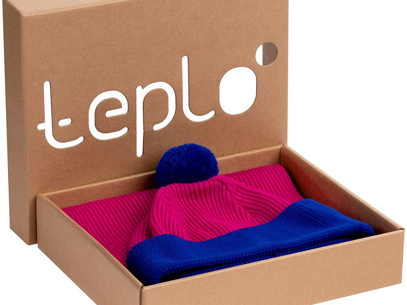 Набор Snappy, фуксия с синим