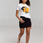 Футболка женская «Меламед. Bjork», белая