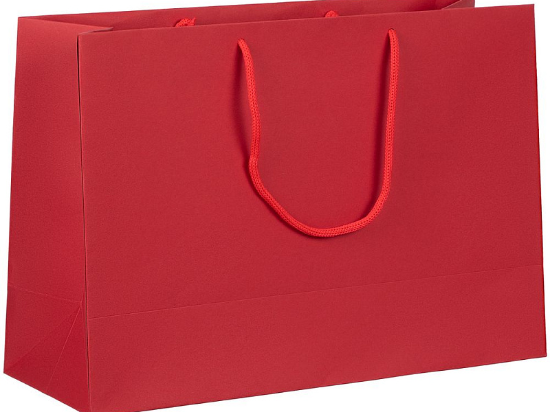 Пакет бумажный Ample Plus M, красный