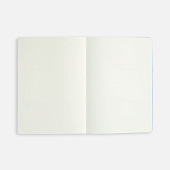 Ежедневник Doppio, недатированный, черный с красным