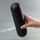 Термос Tubula Soft Touch, черный