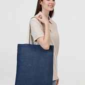 Холщовая сумка на плечо Juhu, синяя