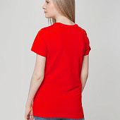Футболка женская T-bolka Lady, красная