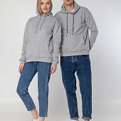 Худи Kirenga 2.0 Heavy, ver. 2, серый меланж