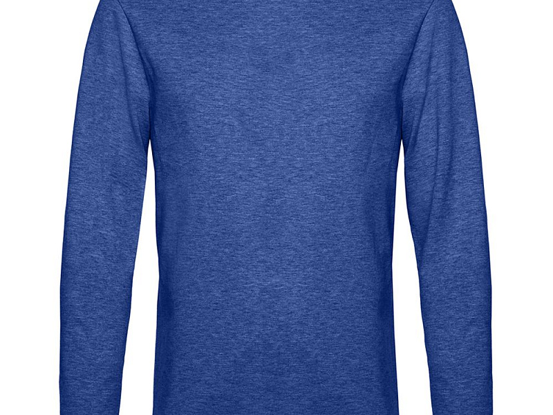 Свитшот унисекс Set In, ярко-синий меланж