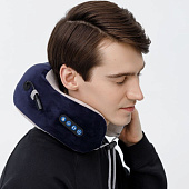 Дорожная подушка-массажер inRelax, синяя