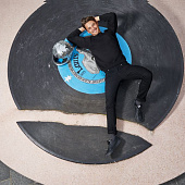 Толстовка ID.002 ярко-синяя