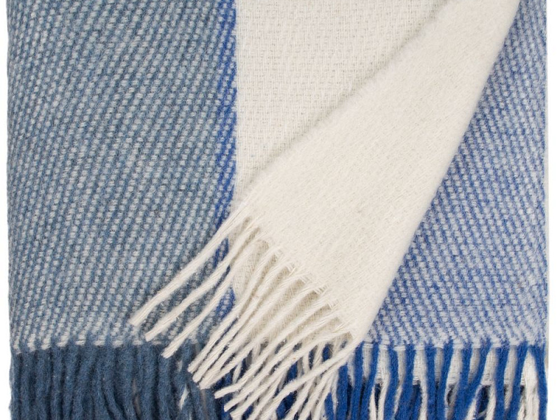 Плед Edinburgh, голубой