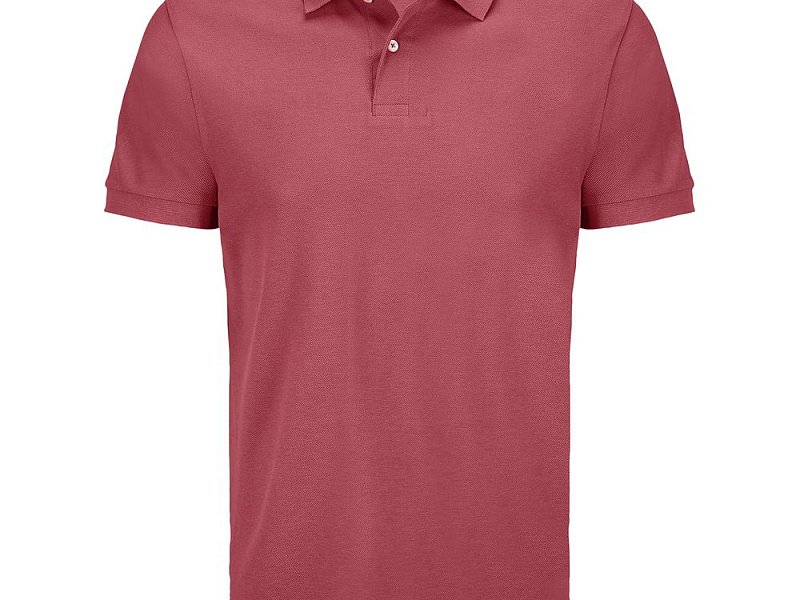 Рубашка поло унисекс Pacific, розовая (лососевая)