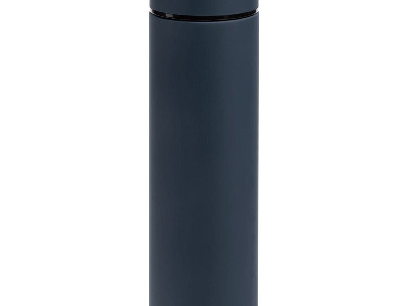 Термос с ситечком Percola, темно-синий