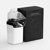 Машина для приготовления попкорна Crisp Twist, белая