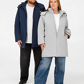 Куртка-парка унисекс Sfera, темно-синяя