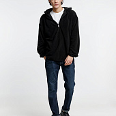 Анорак флисовый унисекс Fliska, черный