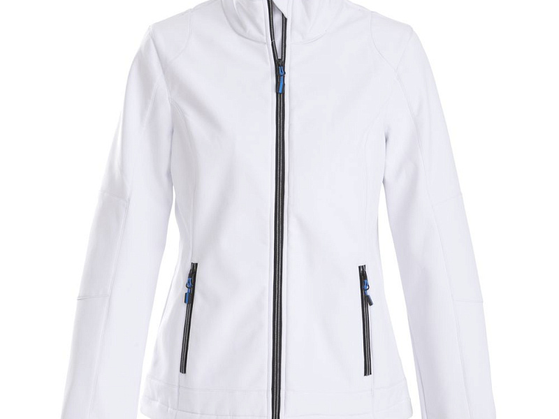 Куртка софтшелл женская Trial Lady, белая