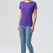 Футболка женская Miss 150, темно-фиолетовая