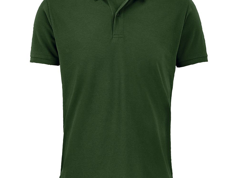 Рубашка поло мужская Planet Men, темно-зеленая